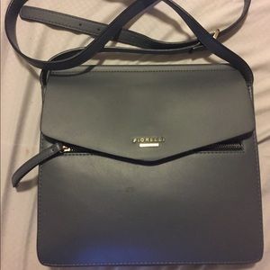Fiorelli grey leather cross body purse